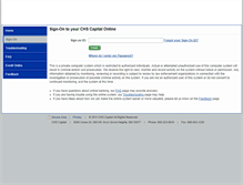 Tablet Screenshot of onlinebanking.chsinc.com