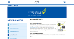 Desktop Screenshot of annualreport.chsinc.com