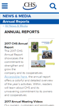 Mobile Screenshot of annualreport.chsinc.com